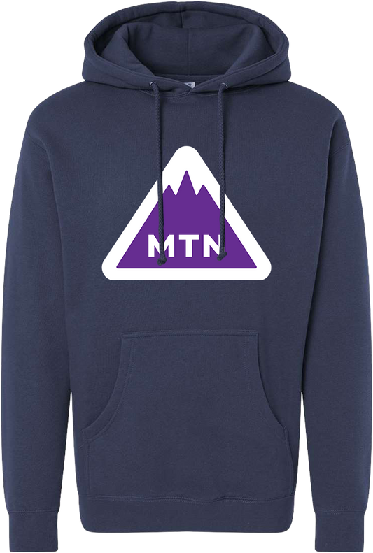 Purple MTN Heavyweight Hoodie - OVERSTOCK!